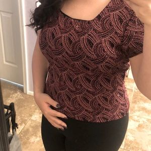 J.B.S. LTD Red Blouse